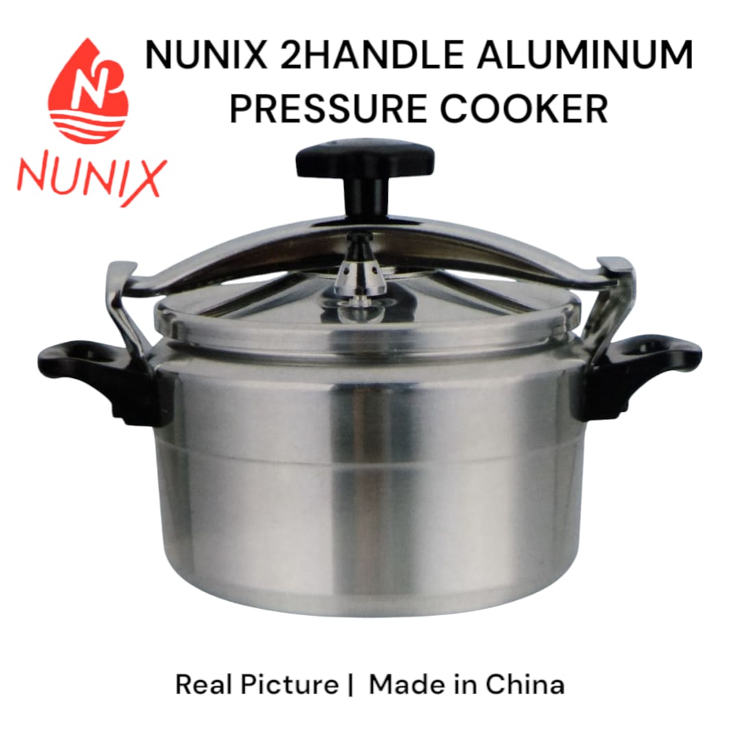 [🔥PRICE OFFER🔥 🥑🌽ONLY AT KILIMALL !!! ]  1Pc Brand New High Quality Durable ♦️Nunix 2Handle Kitchen Pressure Cooker (4Ltrs ) at Affordable Price