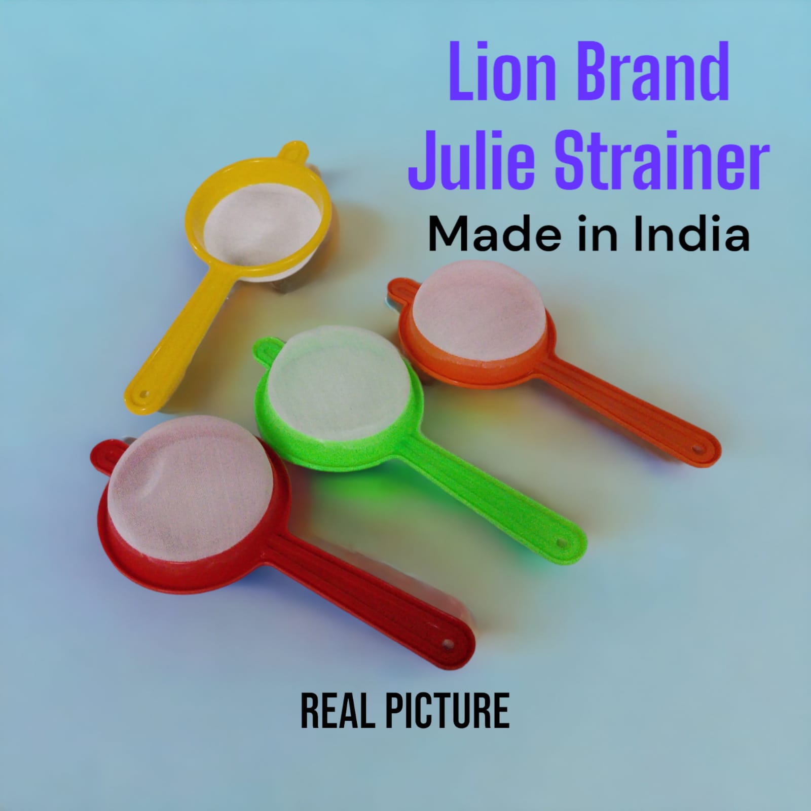 🔥SPECIAL LIMITED OFFER🔥 🥑🌽ONLY AT KILIMALL !!! ] 7Pcs Brand New Very Quality Lion Brand Julie Strainer Double Net No7 - 17cm at Best Price