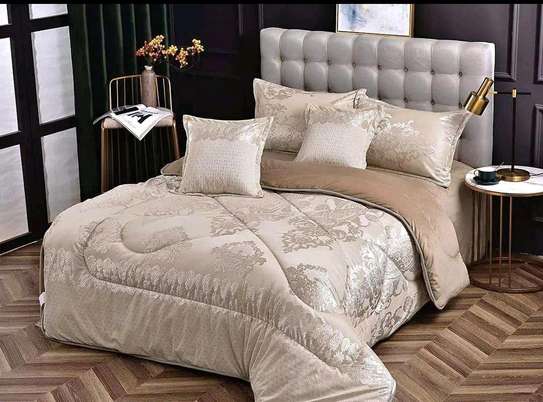 🤑🥑**HOT DEALS 🔥 🥑🌽ONLY AT KILIMALL !!! **🥑 [ 6 x 7 ] 4Pcs Classy Very Quality Durable & Comfortable Silk Duvets,  1 bedsheet , 2 pillowcases &  2 comforter cases at Best Price 👌