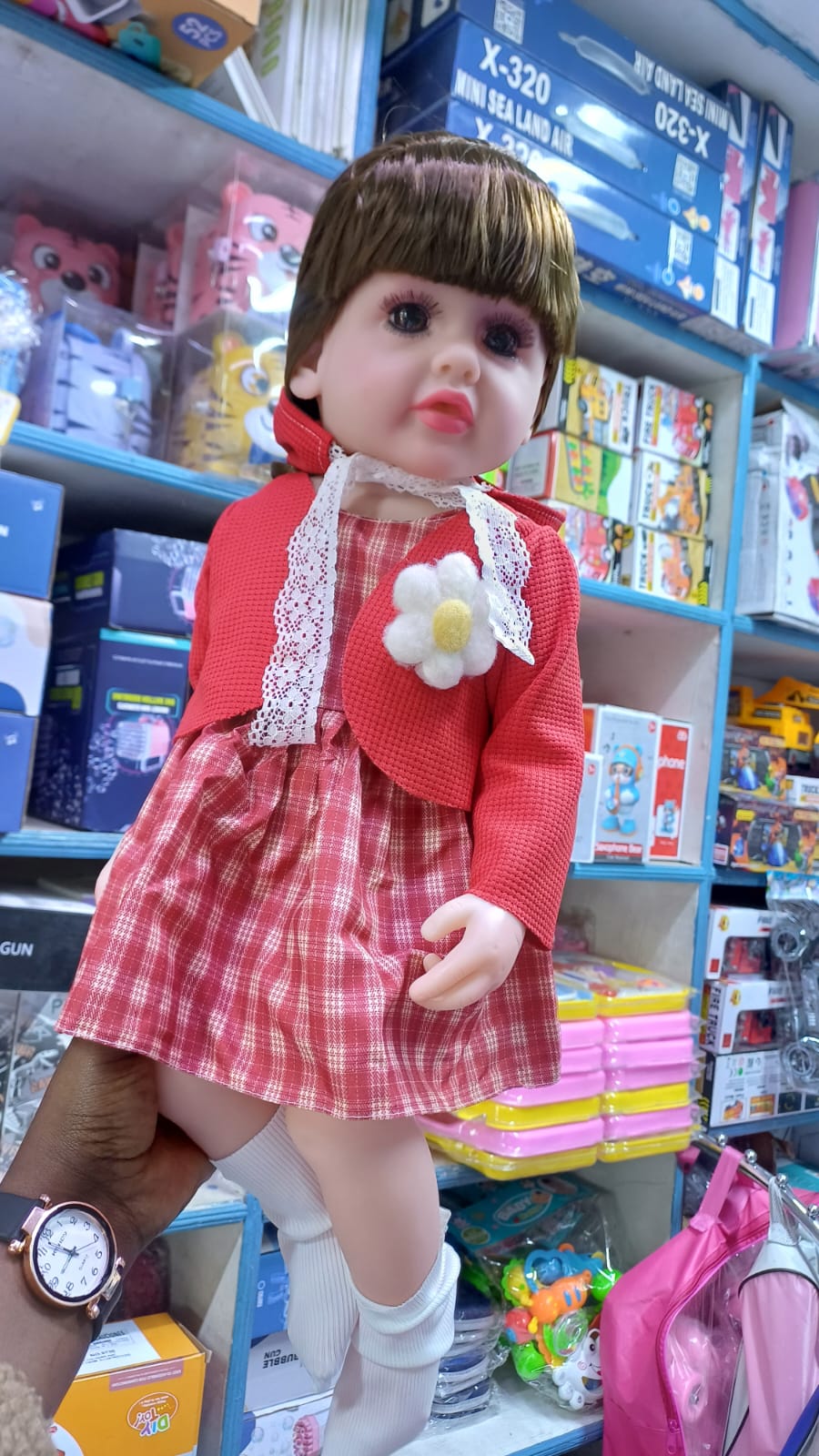 [ GRAB IT AT LOW PRICE+ ADDED OFFERS 🤩🤩✨ !!! ]  1Pc Brand New Very Quality Durable & Beautiful Reborn Baby Doll Soft Full body Silicone Newborn real like Baby Doll Gir