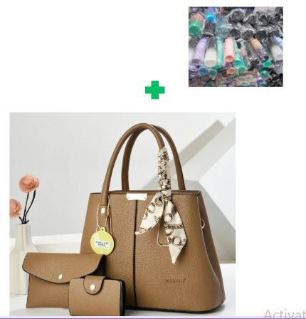 (EXPERIENCE LUXURY FOR LESS❤)  3 in 1 Brand New High Quality Stylish and Luxurious Comfortable Ladies Handbag.. That Comes With a Free Water Bottle ( Random Color) ✔👌