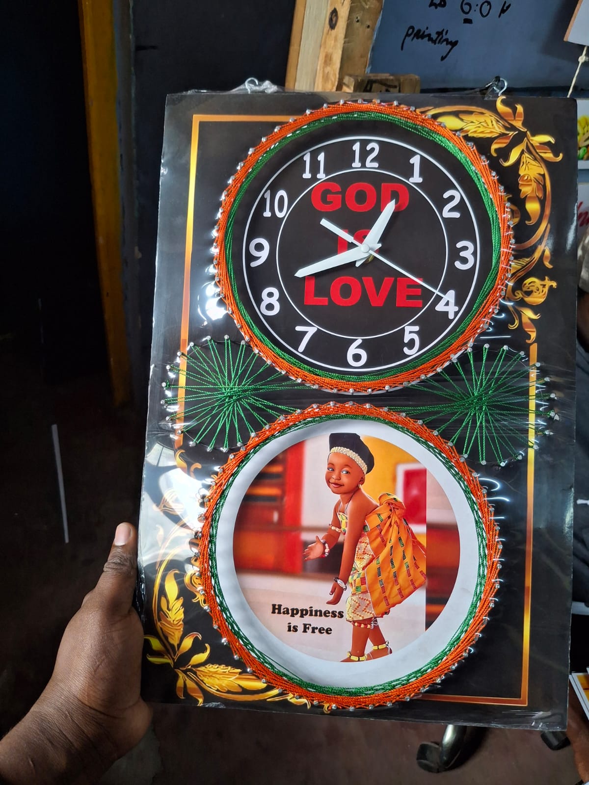 [ KILIMALL AMAZING OFFERS🤩🤩✨!!! ]   2 in 1 Brand New High Quality Stylish and Luxurious Wall clocks. At Affordable Price ✔👌