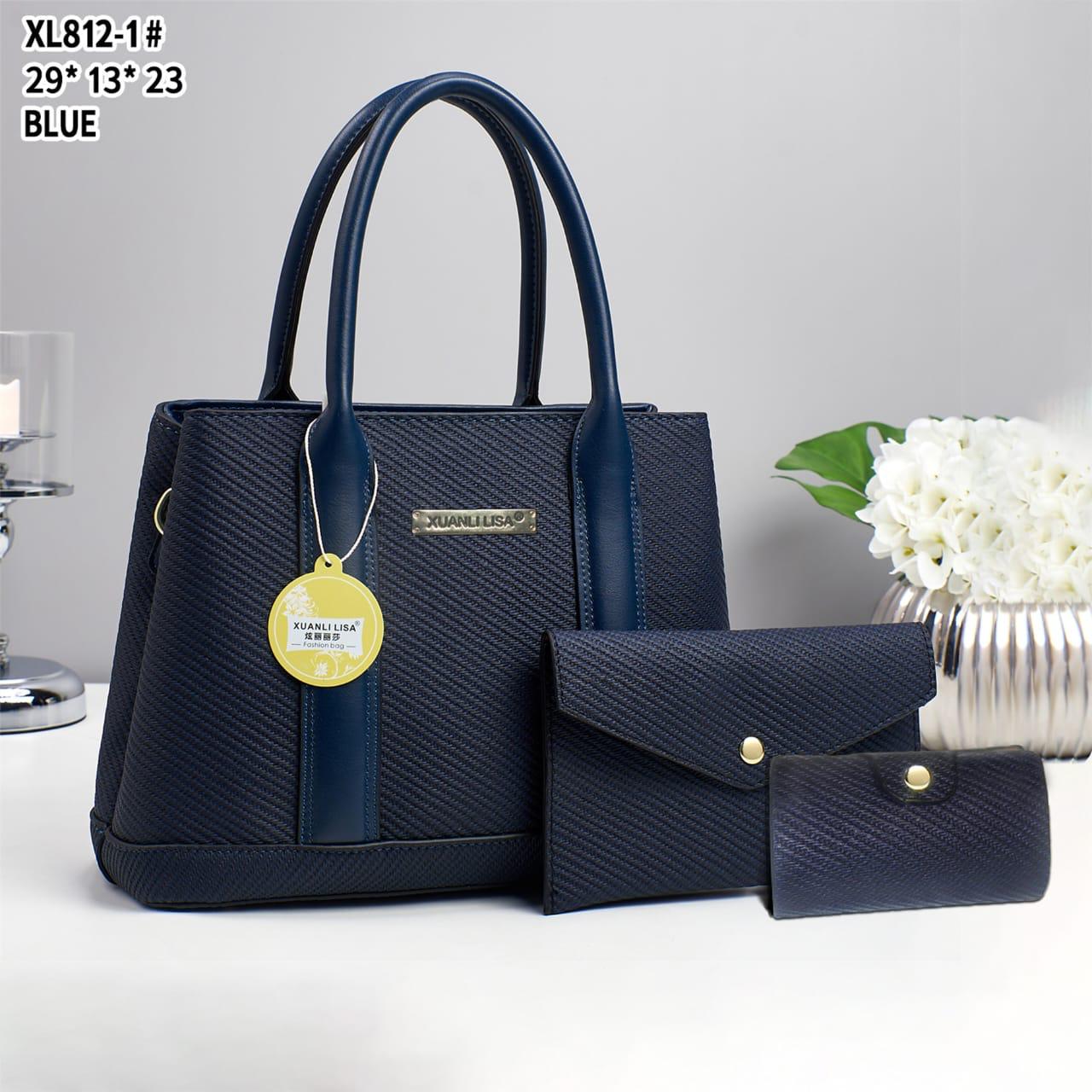 [ 🛒 VALUE OFFER 🛒  ] 3 in 1 New Arrival High Quality Stylish and Luxurious Comfortable Ladies Handbag ..Designed With Durability and Functionality ✔👌