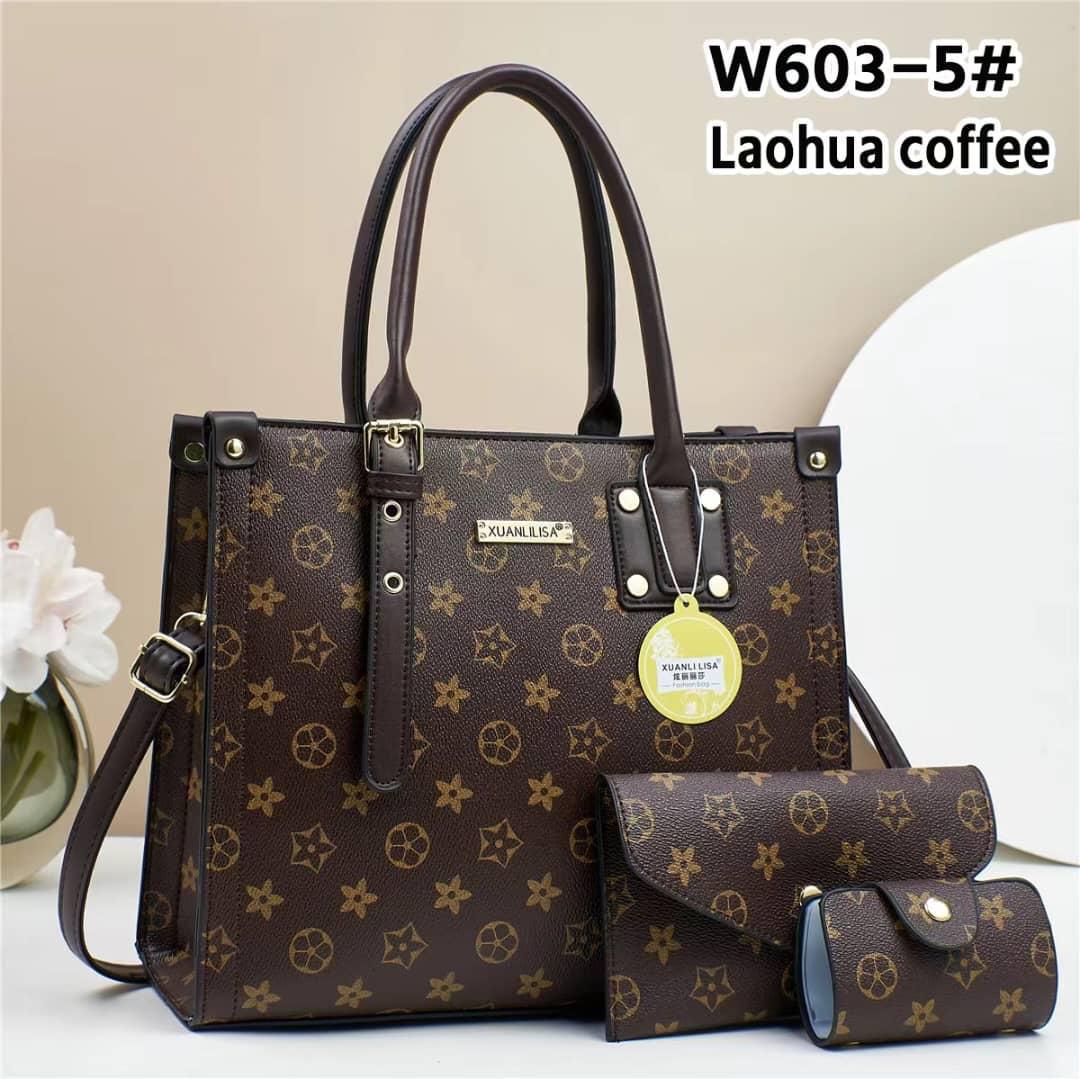 🔥 TODAY OFFER 🔥 !!! ] 3 in 1 New Arrival High Quality Stylish and Luxurious Comfortable Ladies Handbag ..Designed With Durability and Functionality ✔👌