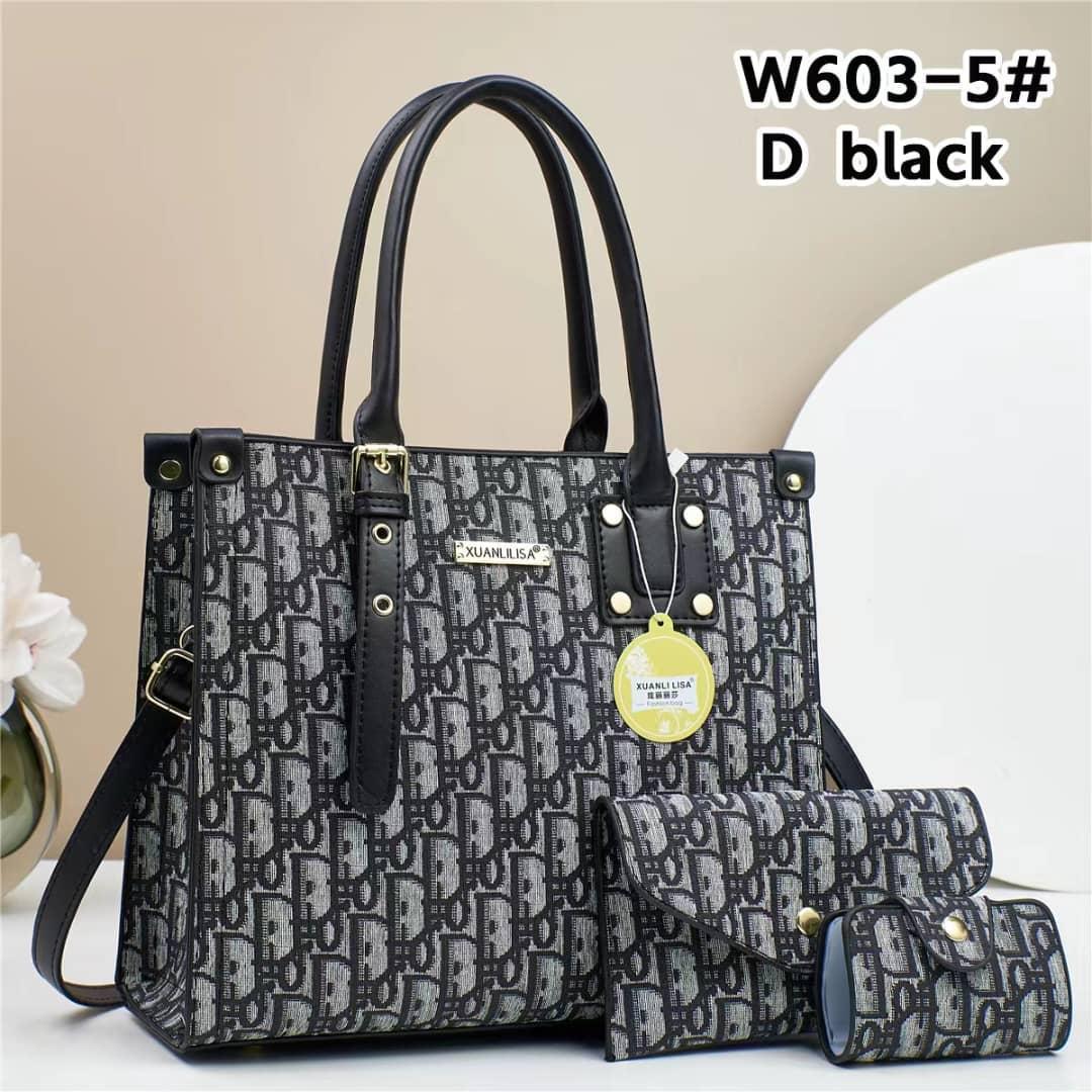 🔥 TODAY OFFER 🔥 !!! ] 3 in 1 New Arrival High Quality Stylish and Luxurious Comfortable Ladies Handbag ..Designed With Durability and Functionality ✔👌