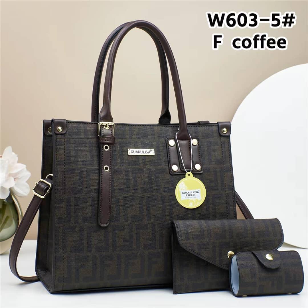 🔥 TODAY OFFER 🔥 !!! ] 3 in 1 New Arrival High Quality Stylish and Luxurious Comfortable Ladies Handbag ..Designed With Durability and Functionality ✔👌