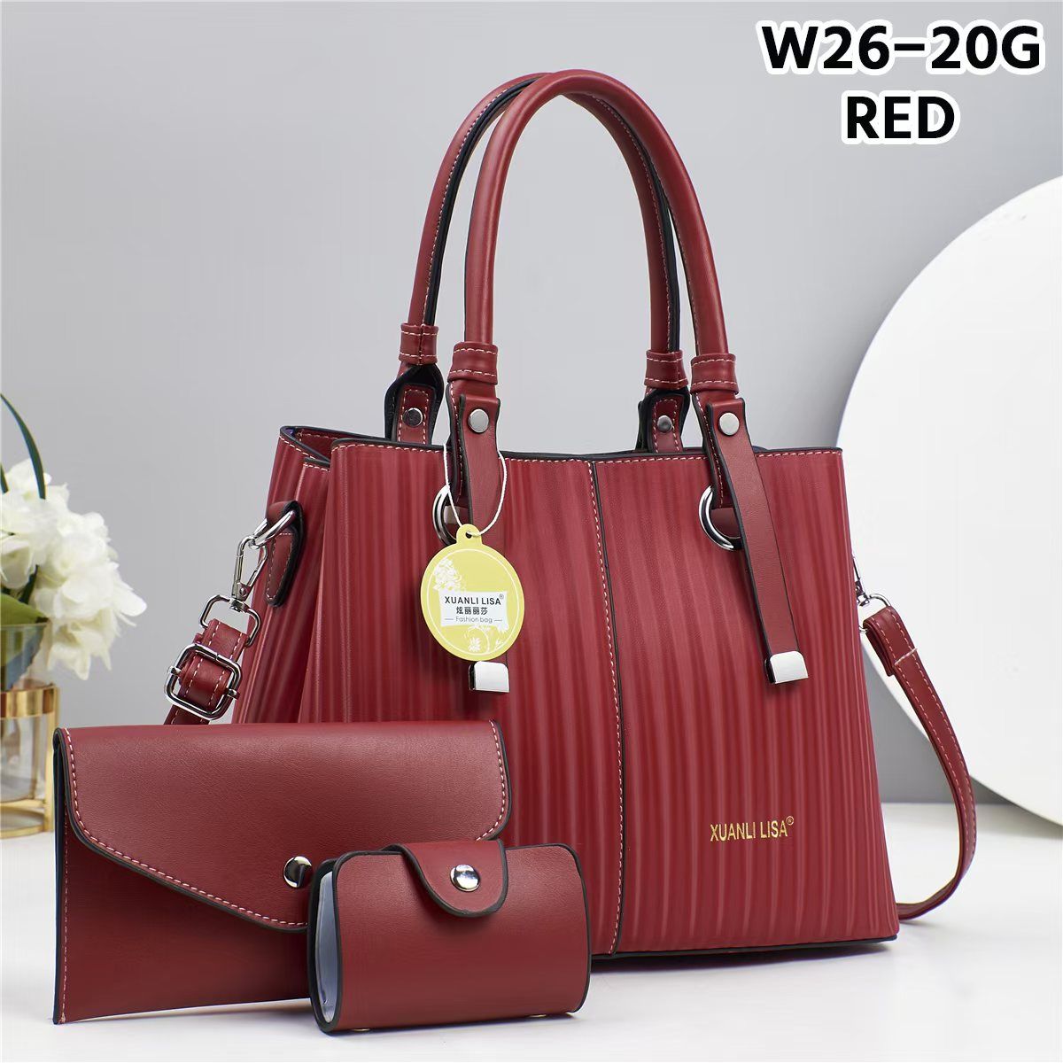 💰 LOW PRICE OFFER 💰  ] -  3  in 1 New Arrival High Quality Stylish and Luxurious Comfortable Ladies Handbag ..Designed With Durability and Functionality ✔👌