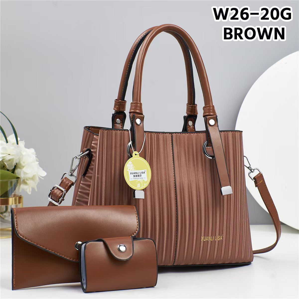 💰 LOW PRICE OFFER 💰  ] -  3  in 1 New Arrival High Quality Stylish and Luxurious Comfortable Ladies Handbag ..Designed With Durability and Functionality ✔👌
