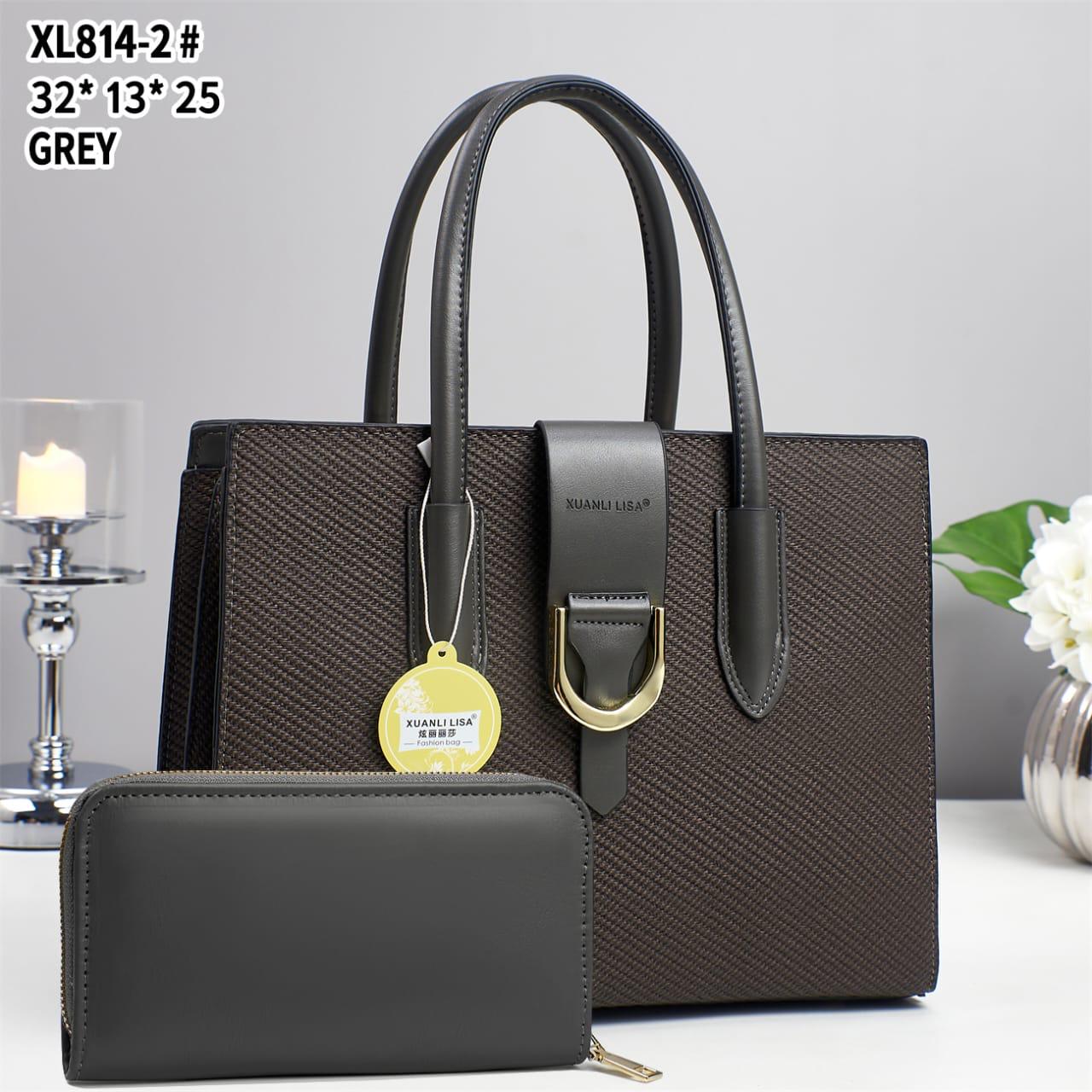🟢 NEW OFFER 🟢] -  2  in 1 New Arrival High Quality Stylish and Luxurious Comfortable Ladies Handbag ..Designed With Durability and Functionality ✔👌