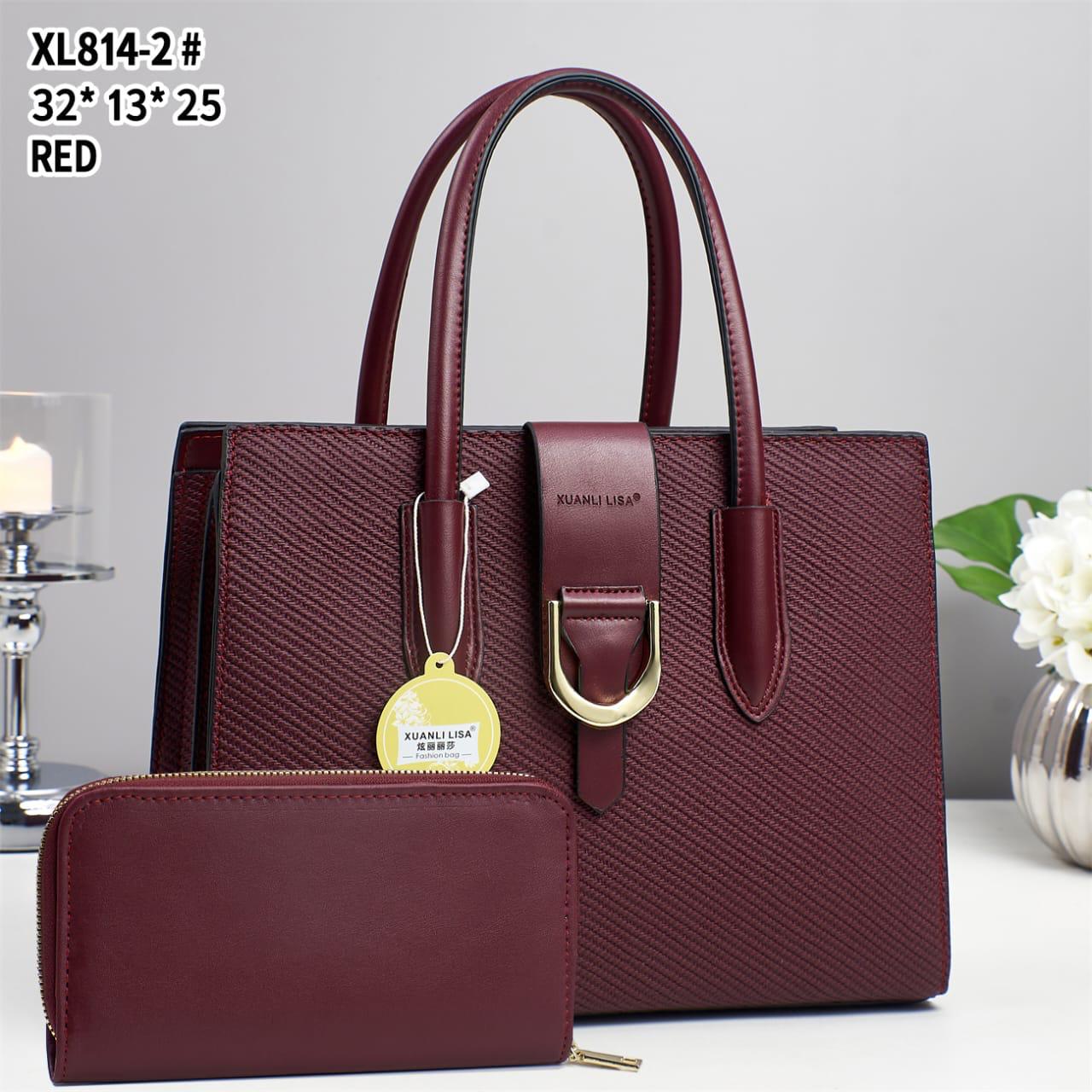 🟢 NEW OFFER 🟢] -  2  in 1 New Arrival High Quality Stylish and Luxurious Comfortable Ladies Handbag ..Designed With Durability and Functionality ✔👌