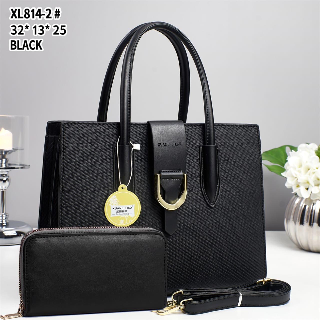 🟢 NEW OFFER 🟢] -  2  in 1 New Arrival High Quality Stylish and Luxurious Comfortable Ladies Handbag ..Designed With Durability and Functionality ✔👌