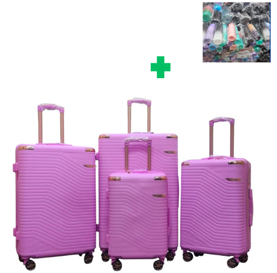 [🤑🥑**KILIMALL BEST PRICES ONLY **🥑🌽 ] ✅️ 4 IN 1 SIZE 30 BRAND NEW STYLISH & LAXURIOUS JAZZ POWER ABS SUITCASE ....THAT COMES WITH A FREE WATER BOTTLE(RANDOM COLOR)