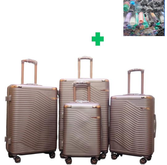 [🤑🥑**KILIMALL BEST PRICES ONLY **🥑🌽 ] ✅️ 4 IN 1 SIZE 30 BRAND NEW STYLISH & LAXURIOUS JAZZ POWER ABS SUITCASE ....THAT COMES WITH A FREE WATER BOTTLE(RANDOM COLOR)