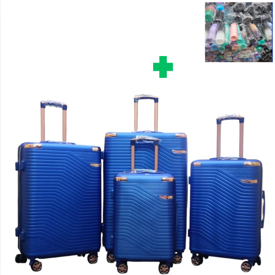 [🤑🥑**KILIMALL BEST PRICES ONLY **🥑🌽 ] ✅️ 4 IN 1 SIZE 30 BRAND NEW STYLISH & LAXURIOUS JAZZ POWER ABS SUITCASE ....THAT COMES WITH A FREE WATER BOTTLE(RANDOM COLOR)