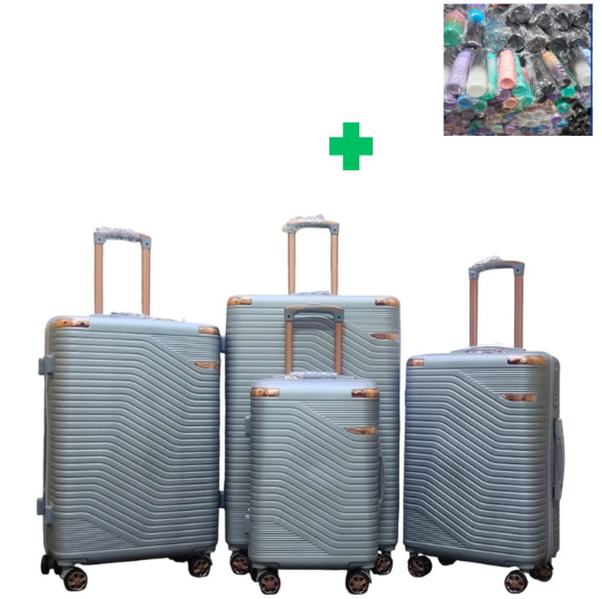 [🤑🥑**KILIMALL BEST PRICES ONLY **🥑🌽 ] ✅️ 4 IN 1 SIZE 30 BRAND NEW STYLISH & LAXURIOUS JAZZ POWER ABS SUITCASE ....THAT COMES WITH A FREE WATER BOTTLE(RANDOM COLOR)