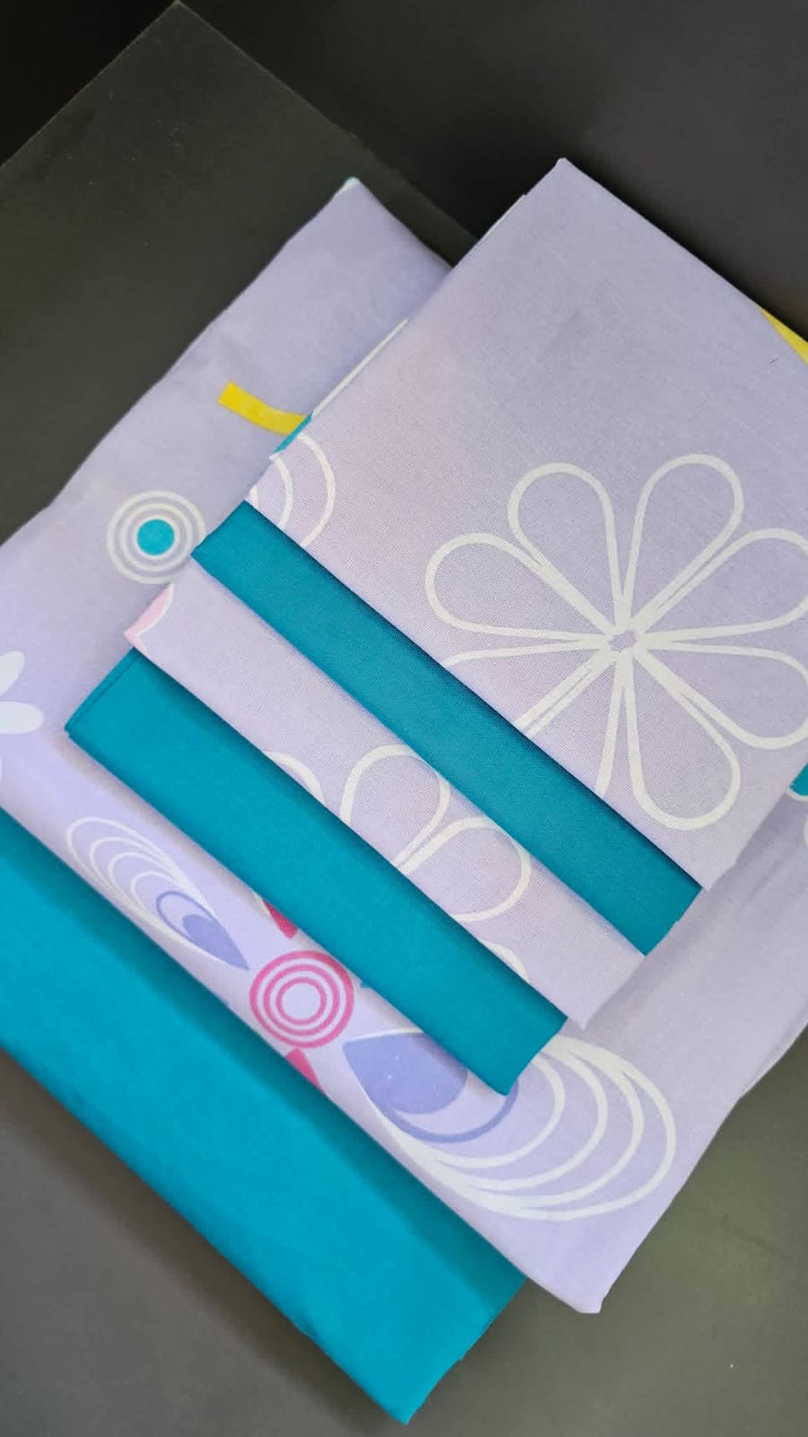 🥇 TOP OFFER 🥇 - 6PC Mix & Match Bedsheet Set, 1 Fitted Sheet, 1 Flat Sheet & 4 Pillowcases Size 6×7, Soft Durable Bedding Set, Affordable Price