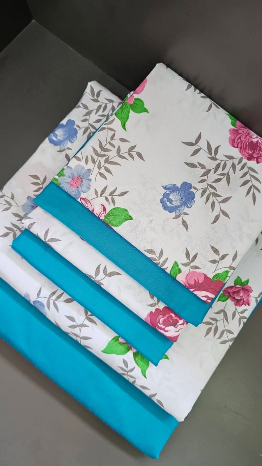 🥇 TOP OFFER 🥇 - 6PC Mix & Match Bedsheet Set, 1 Fitted Sheet, 1 Flat Sheet & 4 Pillowcases Size 6×7, Soft Durable Bedding Set, Affordable Price