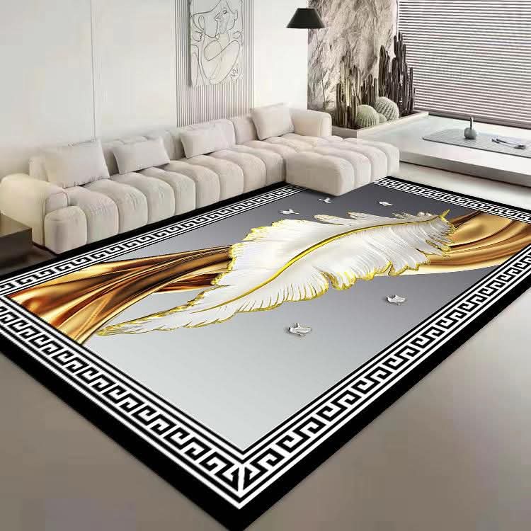 🎯 SMART OFFER 🎯 - 1PC 3D Living Room Carpet Rug 6×9ft, Soft Plush Floor Mat, Non-Slip Modern Area Rug, Durable High-Quality Home Carpet