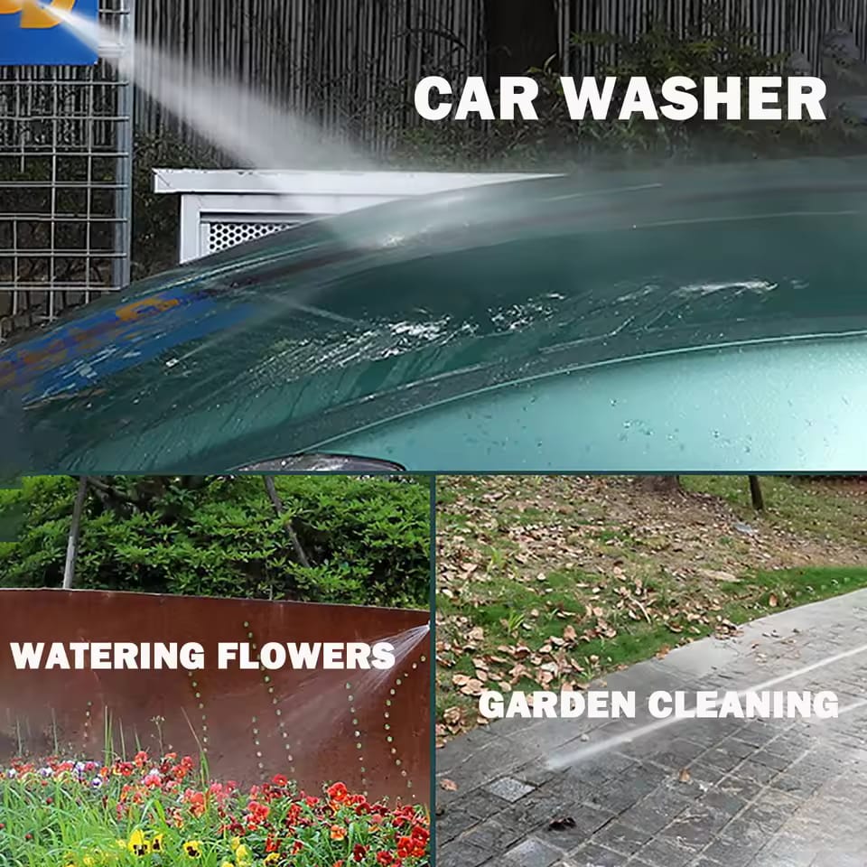 🎁 BONUS OFFER 🎁 - 1 PC Cordless Car Washer, High-Pressure, Rechargeable, Portable & Durable, Perfect for Home & Car Use