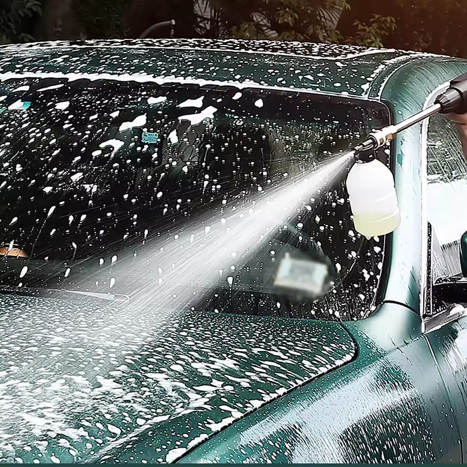 🎁 BONUS OFFER 🎁 - 1 PC Cordless Car Washer, High-Pressure, Rechargeable, Portable & Durable, Perfect for Home & Car Use