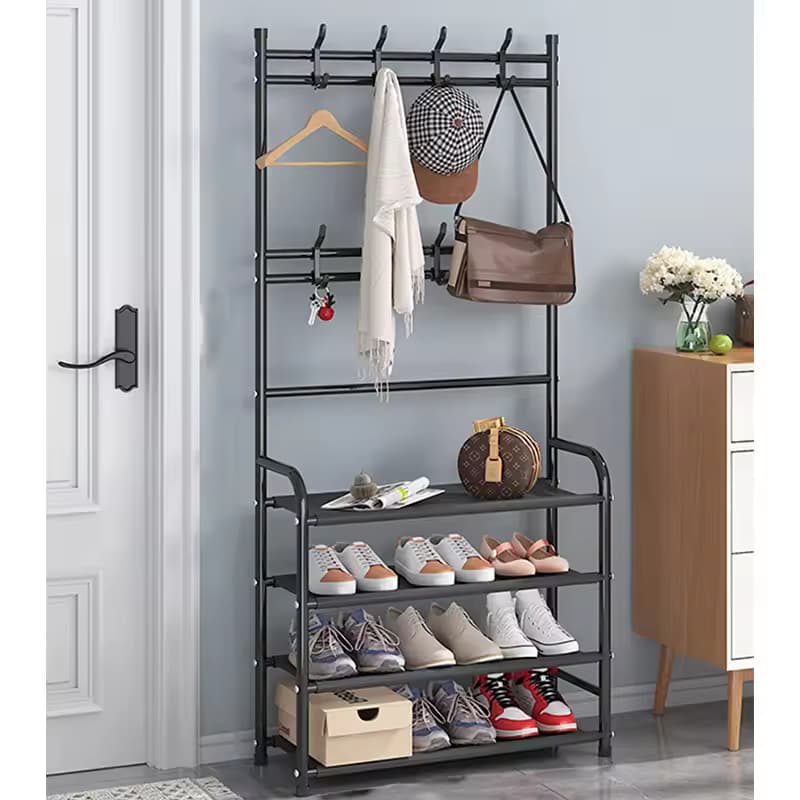 💎 LIMITED STOCK OFFER 💎 - A 1 pc Multi-functional shoe and hat rack
Size : 60x26x170cm - At affordable Price and of very high quality