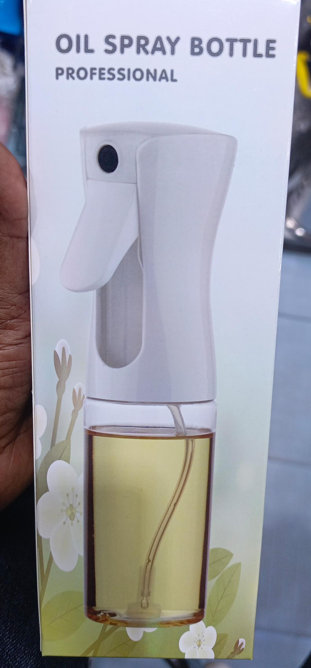 💥 HOT OFFER 💥 - 1 pc Kitchen Oil Spray Bottle for Cooking, Non-stick, Refillable, Easy to Use, High Quality