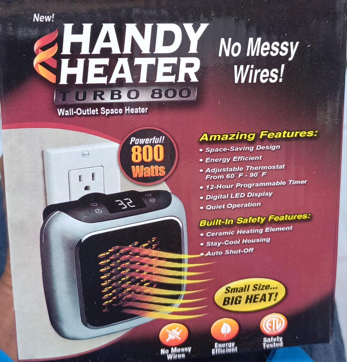 🎯 LIMITED OFFER 🎯 - 1 pc Portable Room Heater for Home & Office, Energy Efficient, Fast Heating, Compact & High Quality