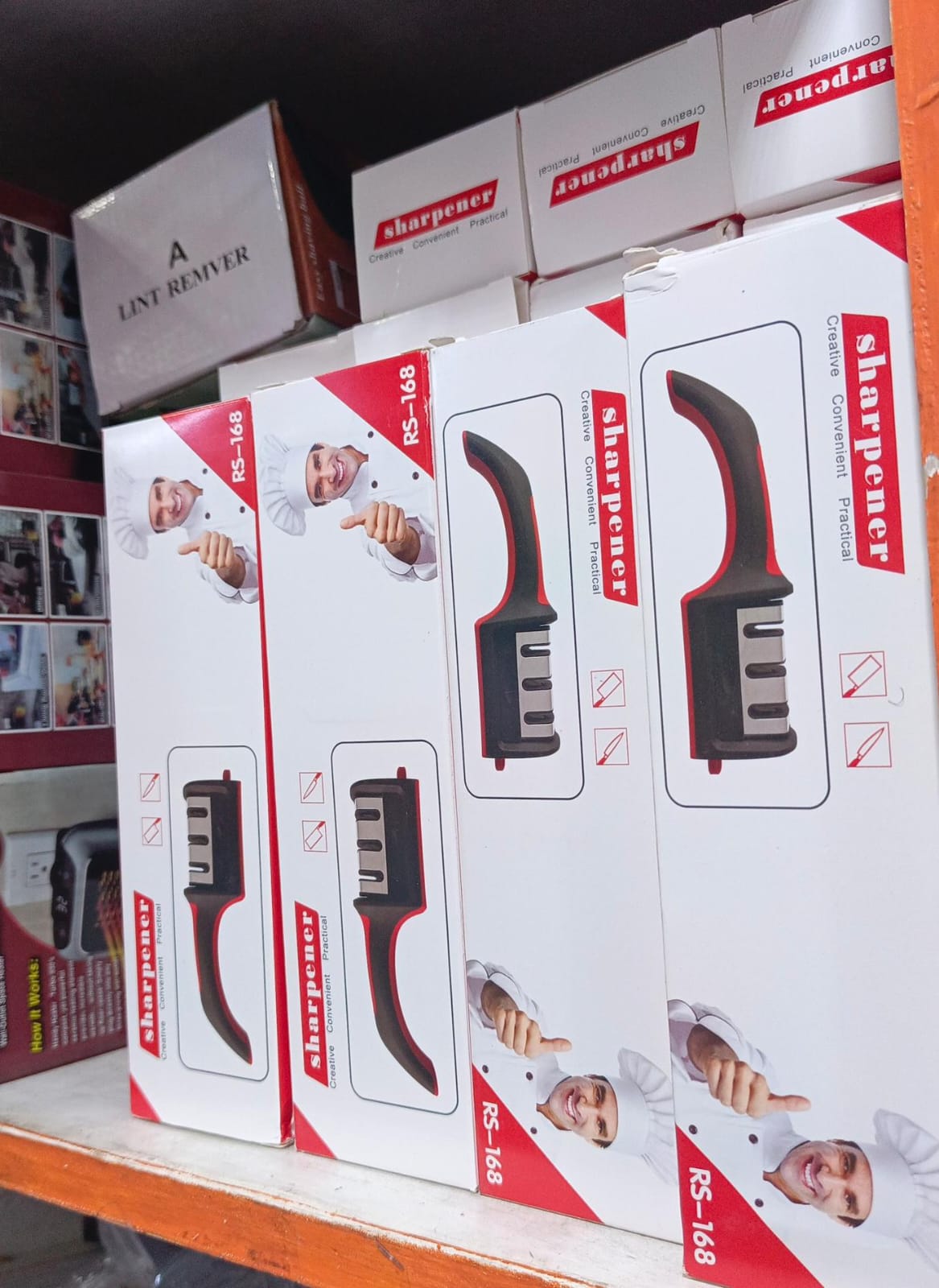 🔥 SPECIAL OFFER 🔥 - 1 pc  Knife Sharpener for Home & Kitchen, Durable, Easy to Use, High Quality