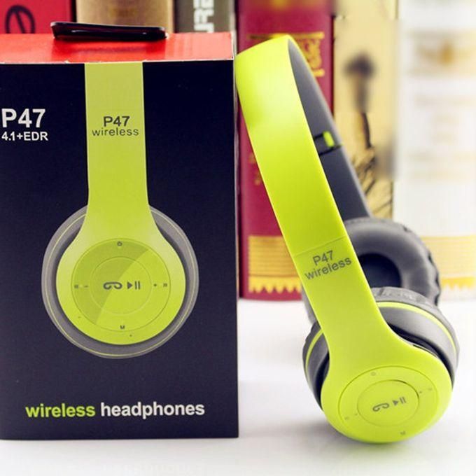 P47 Bluetooth 5.0 Wireless Mic TF Card FM Radio