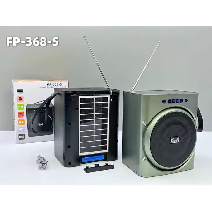 EPE FP-368-S SOLAR-AIDED BLUETOOTH SPEAKER — PORTABLE OUTDOOR AUDIO SOLUTION