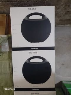 PETOSONIC SD-W68 MONSTER BT SPEAKER – 100W WOOFER, DEEP BASS & FABRIC COVER DESIGN