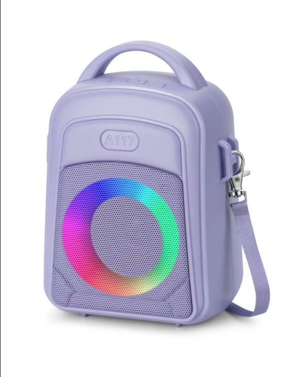 YG-A117 MINI SOLAR-CHARGED BLUETOOTH SPEAKER – RGB LIGHTS & MULTI-PLAYBACK