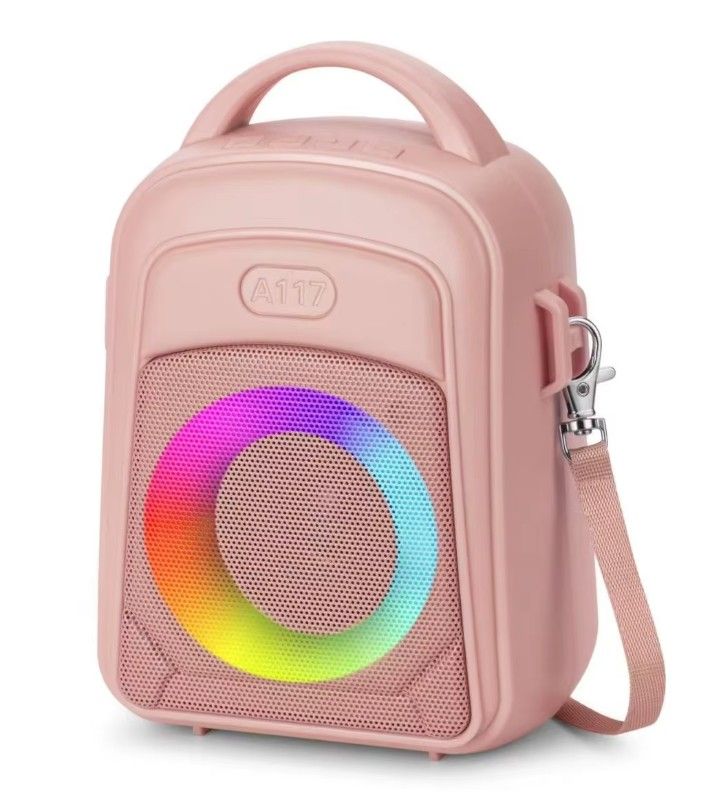 YG-A117 MINI SOLAR-CHARGED BLUETOOTH SPEAKER – RGB LIGHTS & MULTI-PLAYBACK
