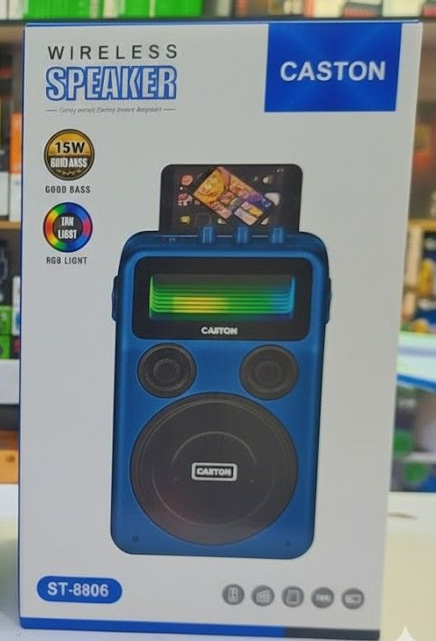 CASTON ST‑8806 WIRELESS BLUETOOTH SPEAKER – POWERFUL SOUND IN COMPACT DESIGN