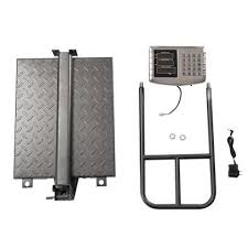 Electronic Commercial 150kg Digital Weighing Platform Scale With Guard Rail