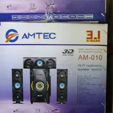 Amtec AM-010 3.1 CH SUPER SOUND SPEAKER SYSTEM / usb/ fm