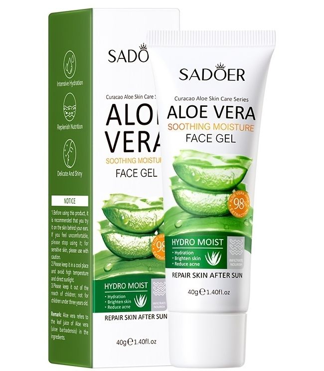 Sadoer Aloe Vera Deep Facial Cleanser rich foam- 100g