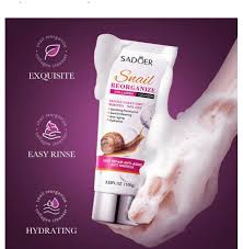 SADOER Snail Recombinant Collagen Cleanser Gentle Cleansing Cleanser