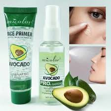 micolor Avocado Primer Spray & Setting Spray Makeup Kit For Face
