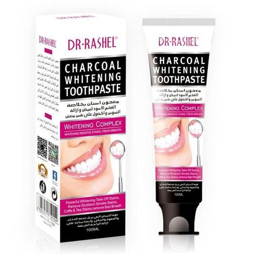 Dr. Rashel Charcoal Whitening Toothpaste -100ml