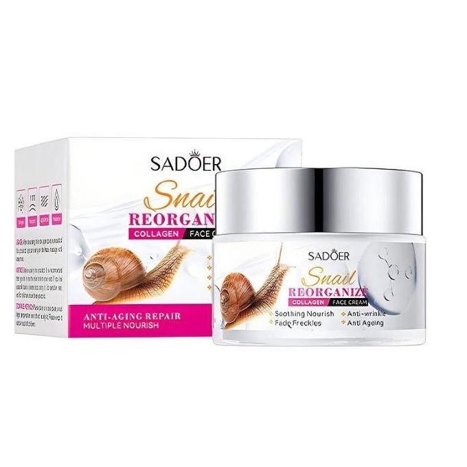 SADOER Snail Reorganize collagen face cream