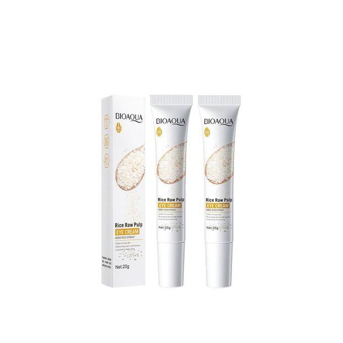 BIOAQUA Lighting Anti Wrinkle Rice Raw Pulp Essence Eye Creams