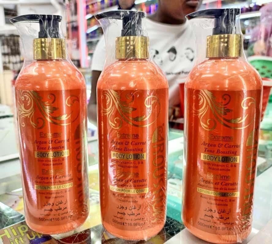 Roushun Argan And Carrot Tone Boosting Body Lotion