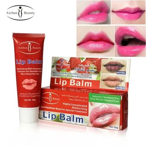 Aichun Beauty Lip Balm For Smoother Dry Chapped Lips With Natural Extracts