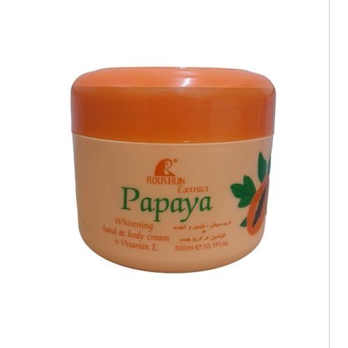 Roushun Papaya whitening Hand & Body cream with vitamin E (300ml)