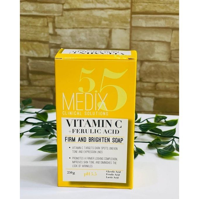 Medix5 5 Vitamin C + Ferulic acid firm and brighten soap