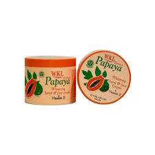 wokali Papaya Whitening Hand&Face Cream Moisturizes And Softens - 115g