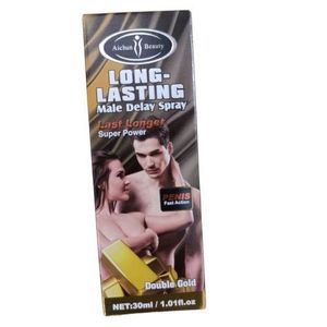 Aichun Beauty Super Power Long-Lasting Male Delay Spray Double Gold - 30ml view 2