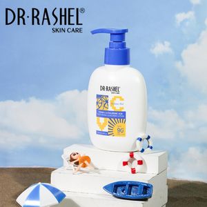 Dr. Rashel DR Rashel Sunscreen Lotion SPF 90+ Vitamin C & Hyaluronic Acid Moisturizing PA+++ High Sun Protection lotion Sunblock