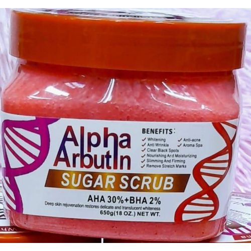 Dr.Meinaier ALPHA ARBUTIN SUGAR SCRUB +FREE EYE LINER